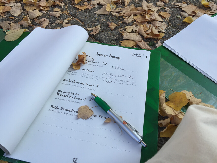 Handbuch aus dem Projekt Mein Freund der Baum.